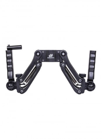 Dual Spring Handle Camera Stabilizer Black/Red
