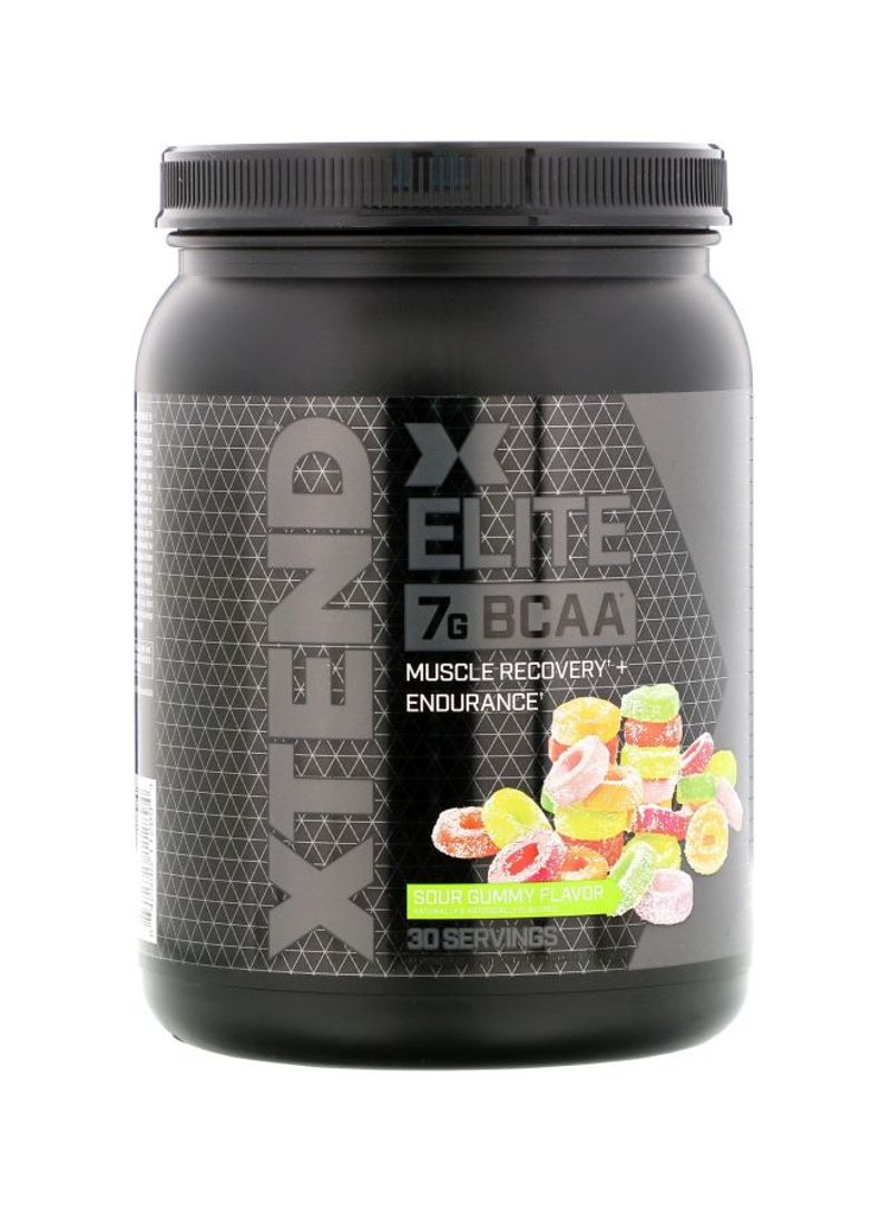 Xtend Elite 7G BCAA Sour Gummy Flavor Dietary Supplement
