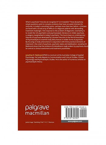 Ordinary Psychosis And The Body: A Contemporary Lacanian Approach Hardcover