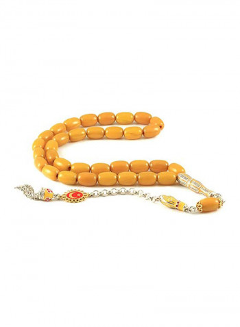 Islamic Prayer Beads Sebha Natural Amber Bakelite