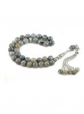 Labradorite Prayer Beads with Sterling Silver components