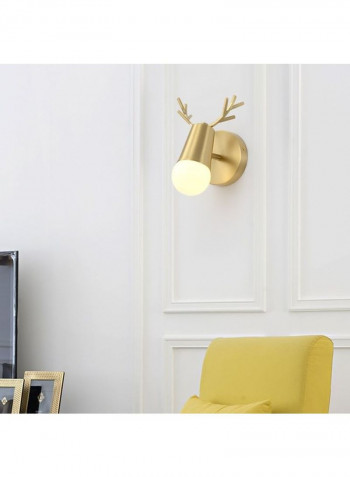 3-Head Wall Light Gold