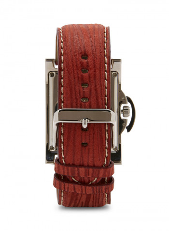 Men's Leather Analog Watch R702