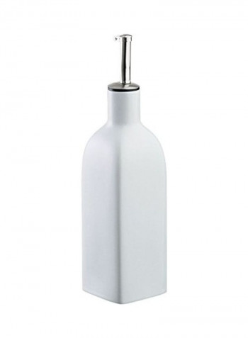 Stainless Steel Oil Bottle For Kitchen White
