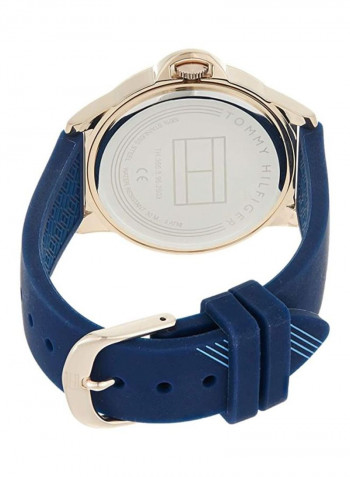 Women's Leather Analog Wrist Watch