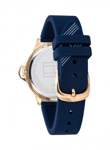 Women's Leather Analog Wrist Watch