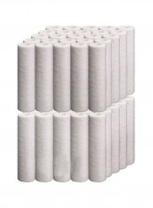 50-Piece Sediment Filter Cartridge White 10x2.5inch