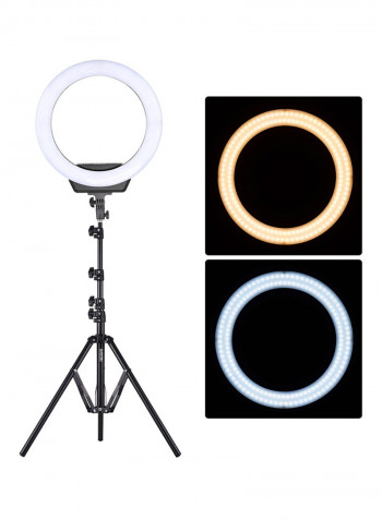 LED Video Dimmable Photography Ring Fill Light 16inch Multicolour