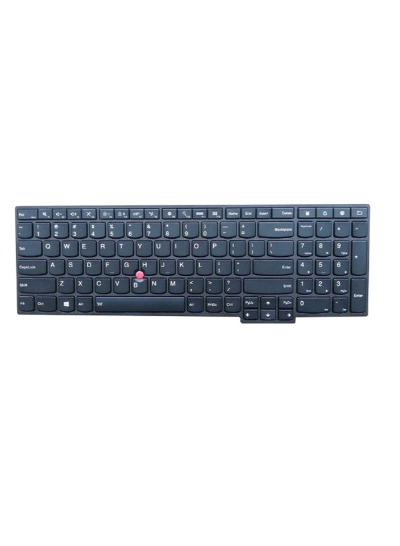 Waterproof Keyboard With Built-In Touchpad Black