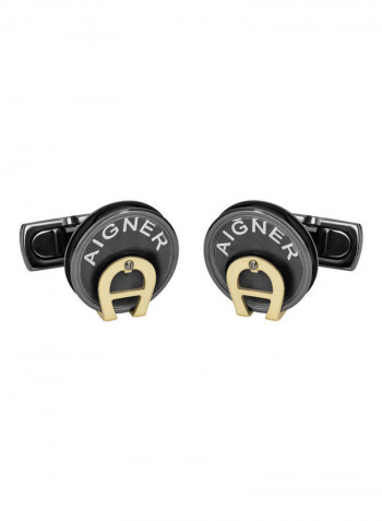 Logo Detail Aigner Cufflink