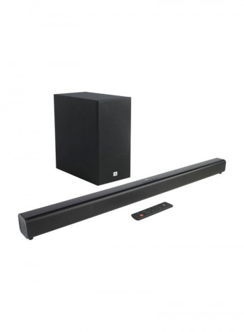 Soundbar With Wireless Subwoofer Set JBL SB160BLKUK Black