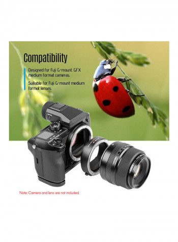 DG-GFX  Automatic Electronic Macro Extension Tube Black/White