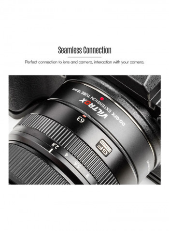 DG-GFX  Automatic Electronic Macro Extension Tube Black/White