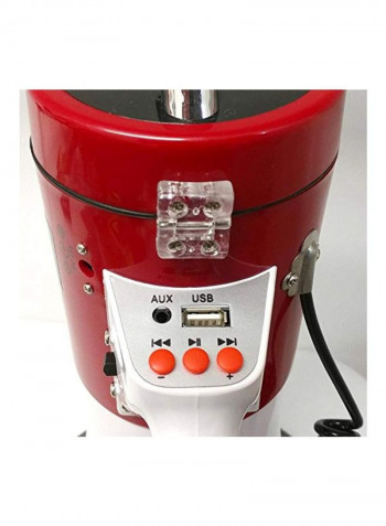 Megaphone Speaker PA Bullhorn Speaker PMP58U White/Red/Black