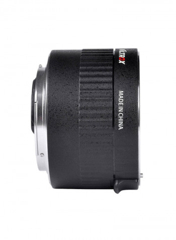 2X Magnification Teleconverter For Canon EOS/EF 5D II/7D/1200D/D2624 Black/Silver