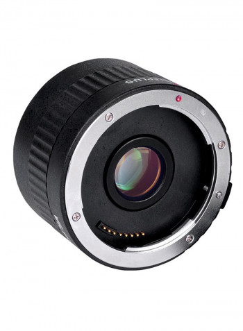 2X Magnification Teleconverter For Canon EOS/EF 5D II/7D/1200D/D2624 Black/Silver
