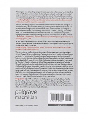 Personalization Of Politics And Electoral Change (Palgrave Studies In Political Psychology) Hardcover