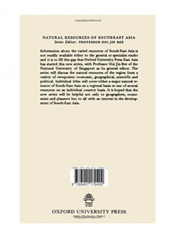 The Petroleum Resources Of Indonesia (Natural Resources Of South-East Asia) Paperback