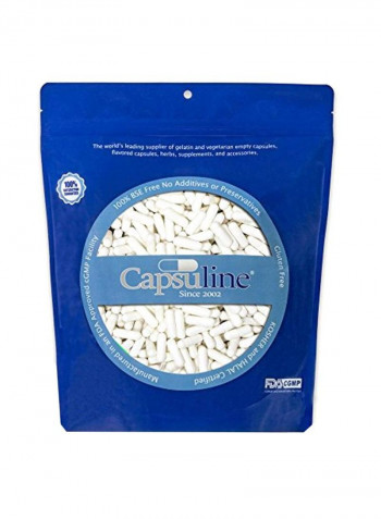 Empty Gelatin Capsules - 5000 Capsules