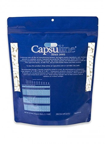 Empty Gelatin Capsules - 5000 Capsules