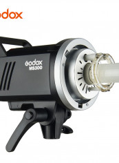 MS300 Studio Flash Strobe Light Monolight Black
