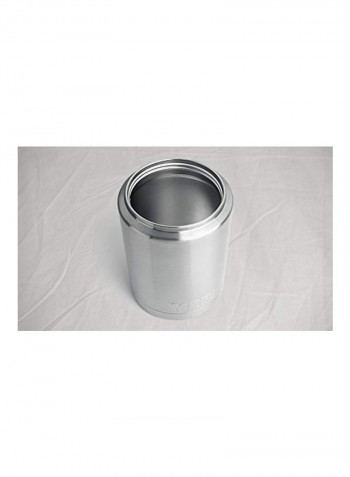 Vacuum Insulated Rambler Jug With Cap Silver/Black 10x6inch