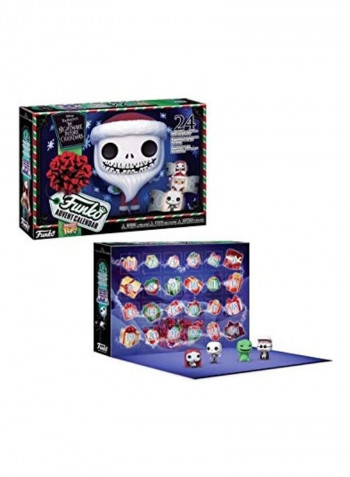Advent Calendar: The Nightmare Before Christmas 24 Pocket Vinyl Figures Set