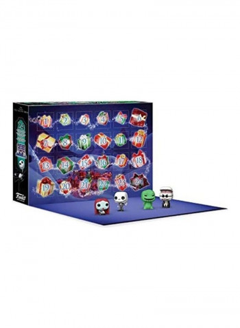 Advent Calendar: The Nightmare Before Christmas 24 Pocket Vinyl Figures Set