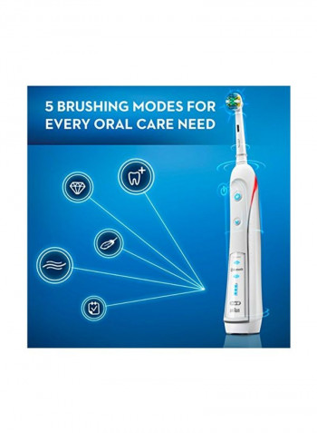 Pro 5000 Smartseries Rechargeable Toothbrush White