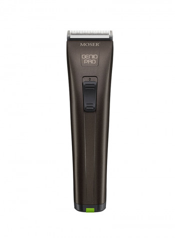 Genio Pro Professional Hair Clipper With Interchangeable Battery Brown 280g