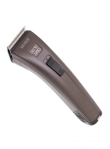 Genio Pro Professional Hair Clipper With Interchangeable Battery Brown 280g