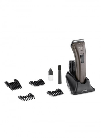 Genio Pro Professional Hair Clipper With Interchangeable Battery Brown 280g