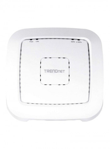 Dual Band PoE Access Point White