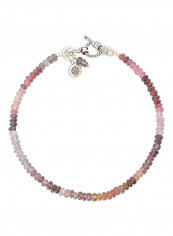Beaded Sterling Silver Bracelet