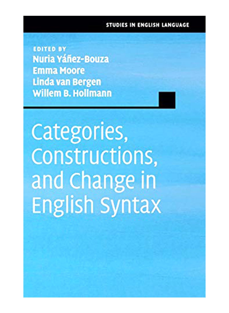 Categories, Constructions, and Change in English Syntax Hardcover