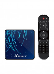 Pro Plus Android Smart TV Box With Remote Control For Smart TV STB1039 Blue