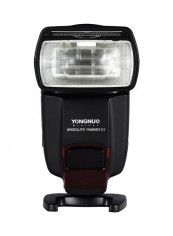 Wireless TTL Slave Flash Speedlite For Canon DSLR Camera 6x7.8x19centimeter Black