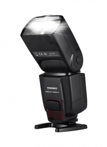 Wireless TTL Slave Flash Speedlite For Canon DSLR Camera 6x7.8x19centimeter Black
