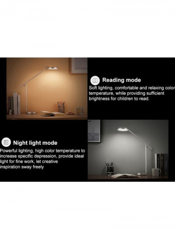 Original Huawei Smart Eye-protection Desk Lamp Silver 58x41x15centimeter