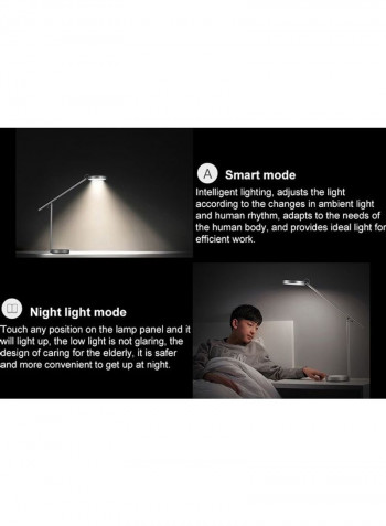 Original Huawei Smart Eye-protection Desk Lamp Silver 58x41x15centimeter