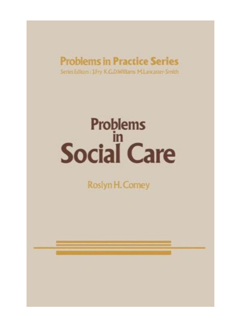 Problems In Social Care (Problems In Practice) Paperback