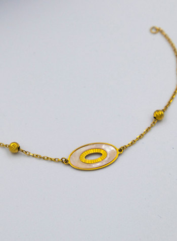 Circle Model Gold Bracelet