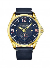 Men's Casual Leather Quartz Analog Wrist Watch 3934.5