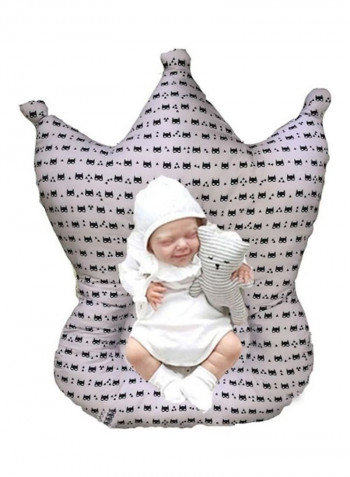 Crown Shaped Cotton Pillow