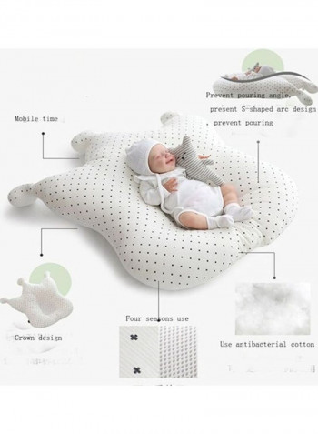 Crown Shaped Cotton Pillow
