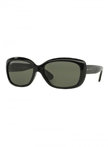 Women's Full Rim Oversized Sunglasses - Lens Size: 58 mm