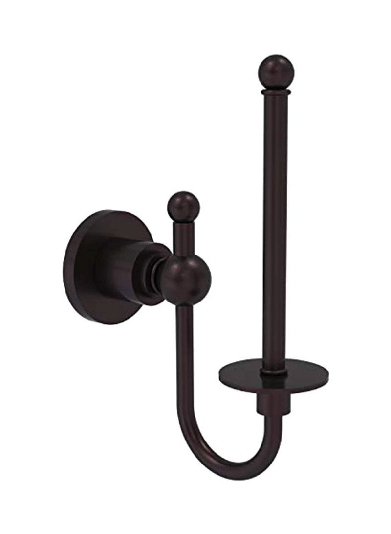 Astor Place Collection Toilet Paper Holder Brown 3x2.8x9inch