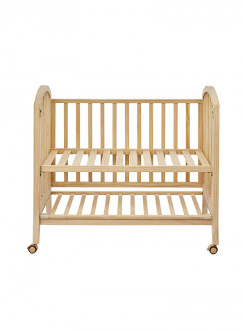 Cacia Wooden Baby Bed by Happy Dino 0-36m