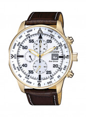 Men's Eco-Drive Aviator Chronograph Watch CA0693-12A