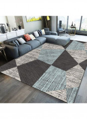 1 Piece Home Floor Modern Colors Matching Anti-Slip Water Absorbent Rug multicolour 120*160(W*L)cmcm